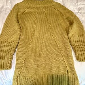 Shannon Passero Della Knit Sweater Size Lage in Muted Gold